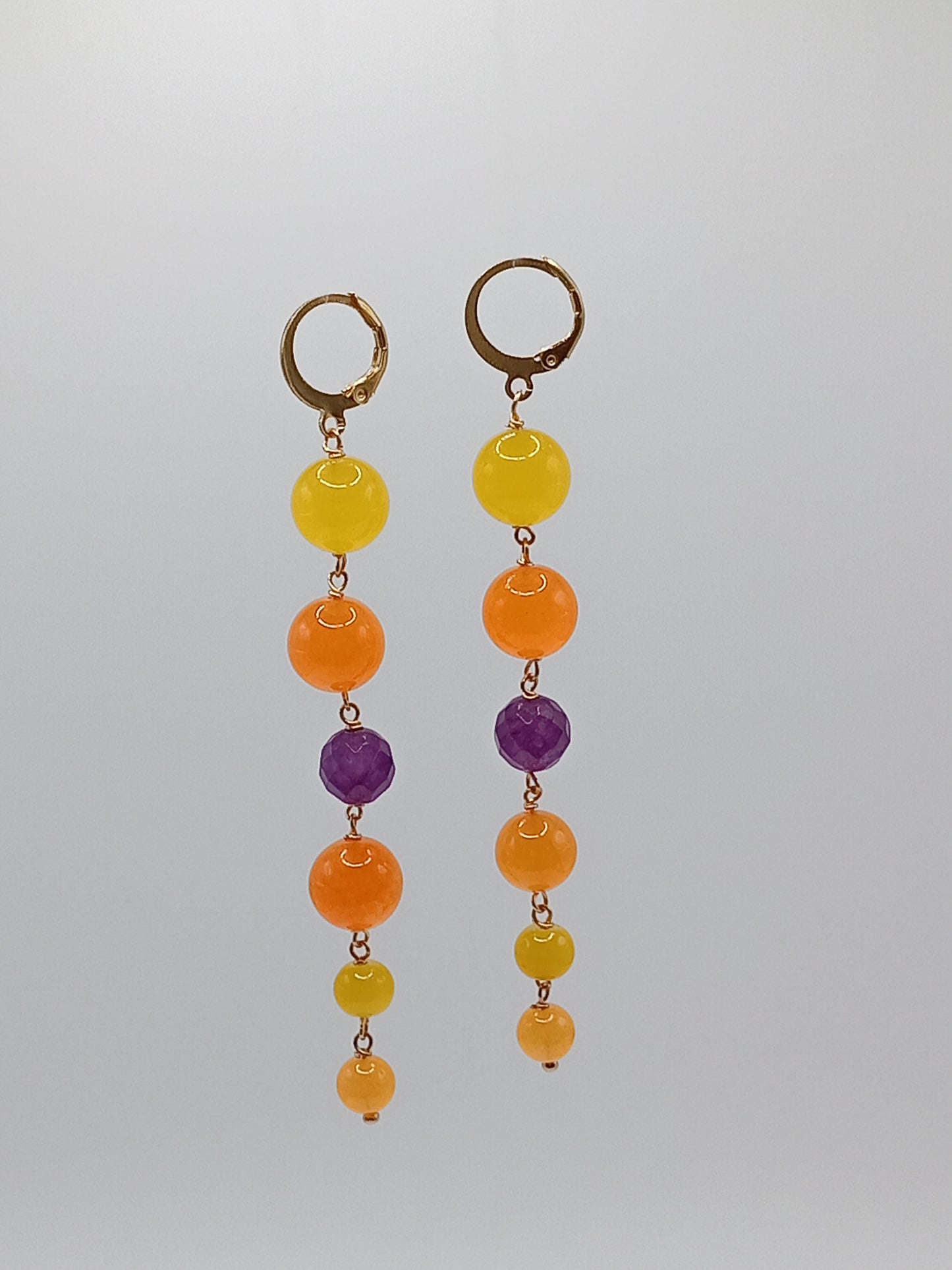 Boucles d'oreilles Jus d'Orange N1