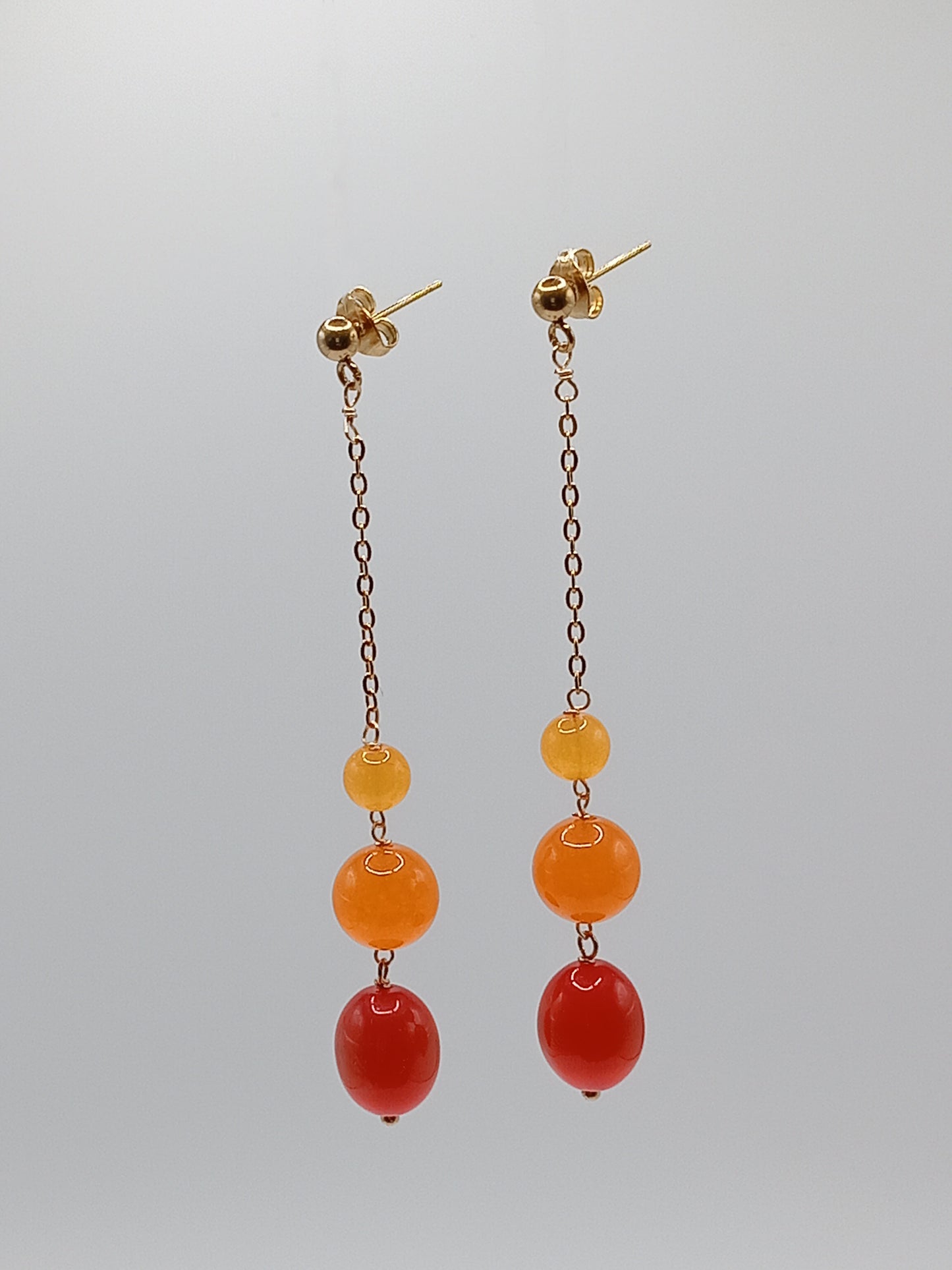Boucles d'oreilles Jus d'Orange N.3