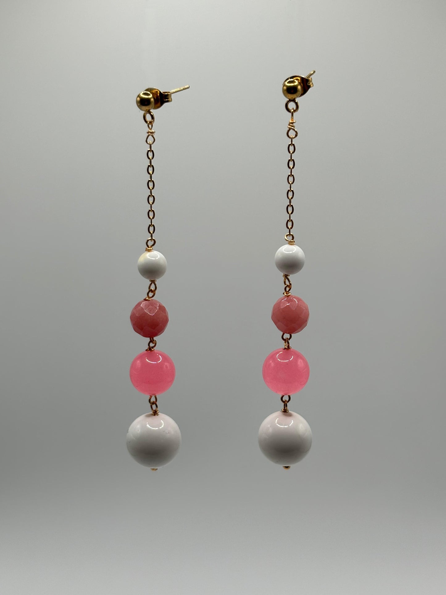 Boucles d'oreilles Bubble Gum N°2