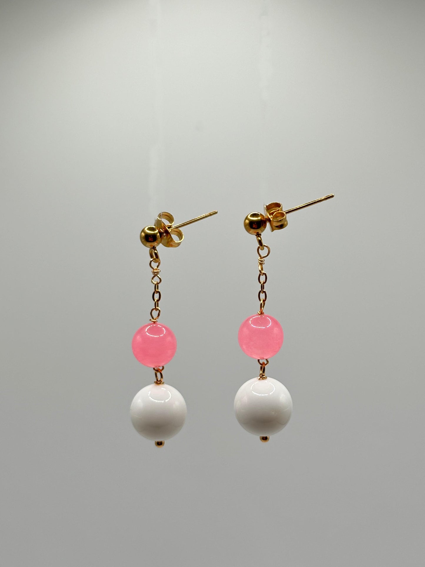 Mini boucles d'oreilles bubble-gum