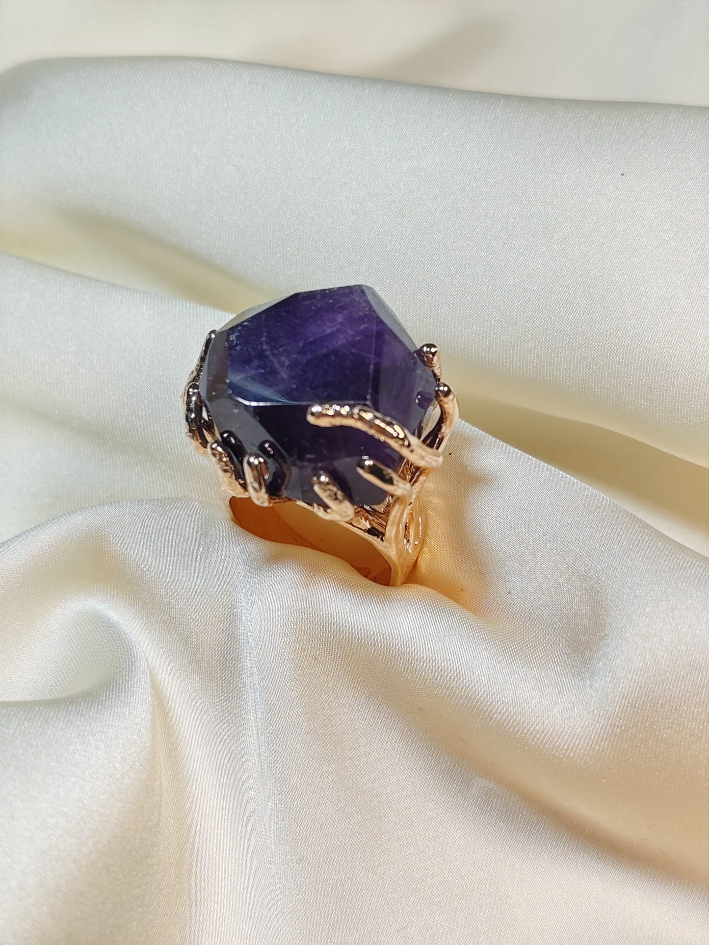 Anello ametista