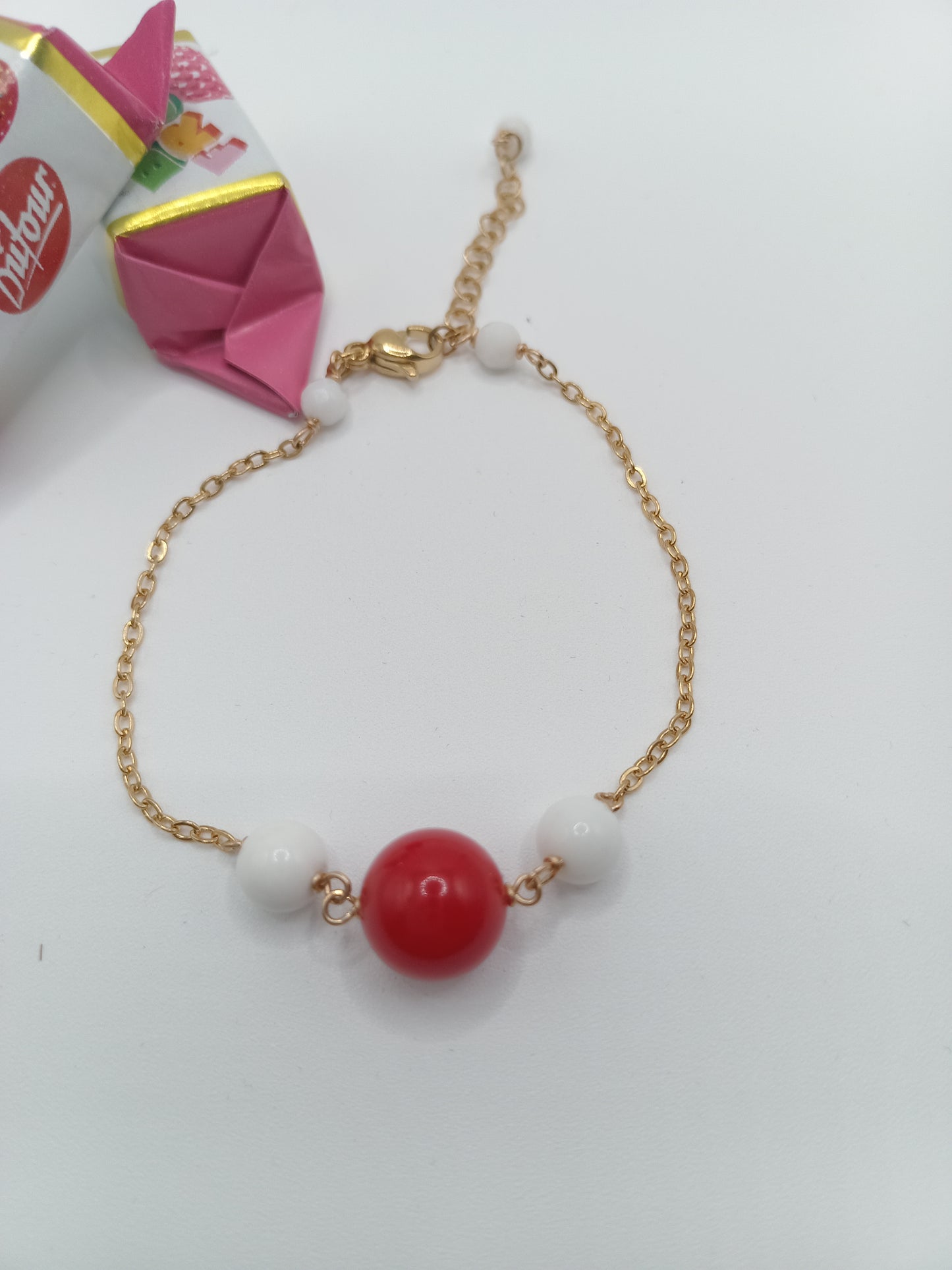 Bracelet cerise