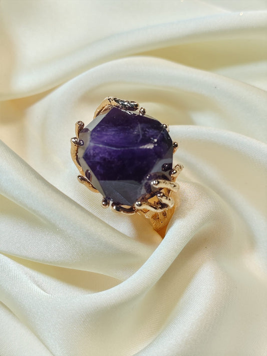 Anello ametista
