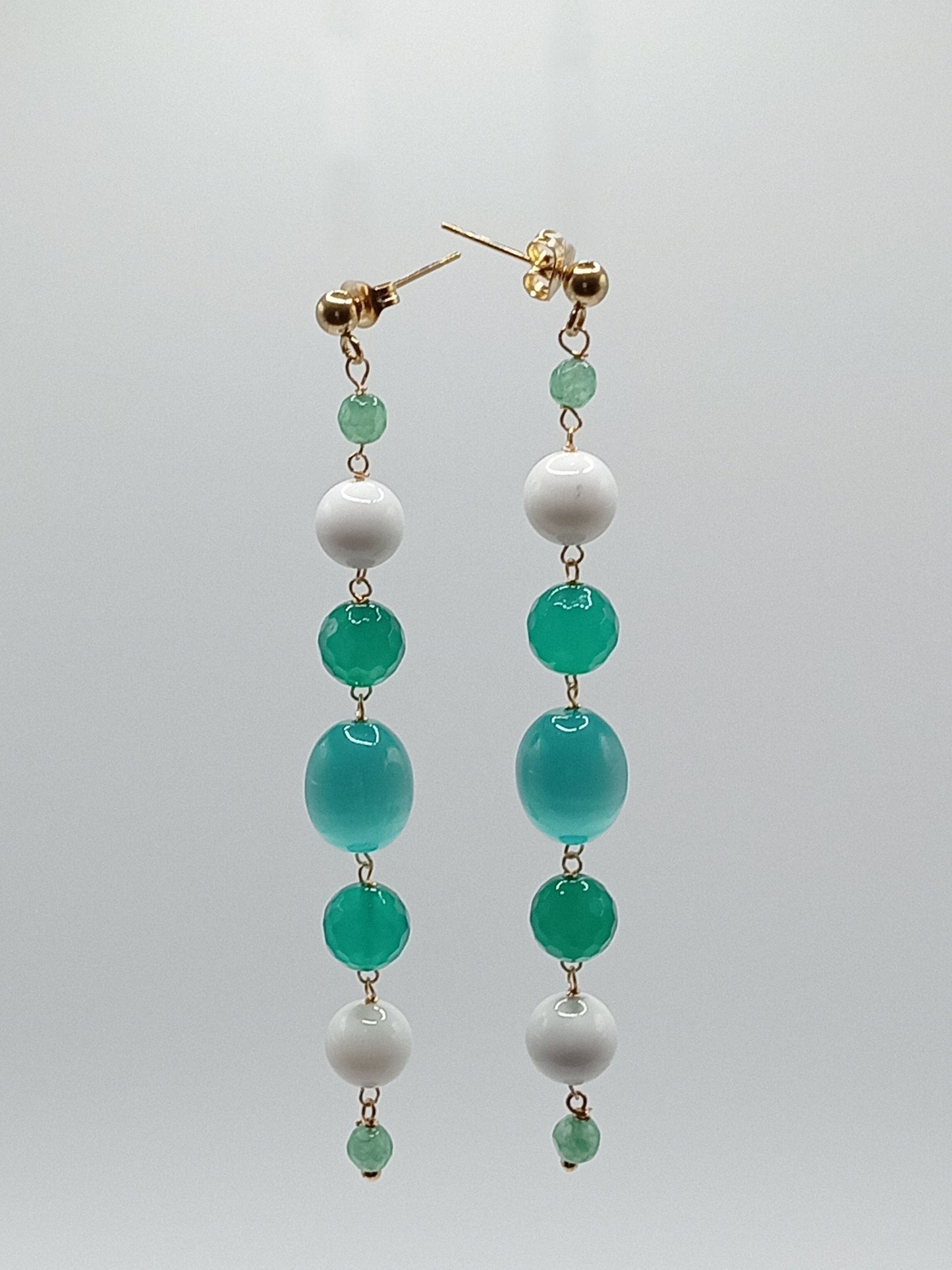 Boucles d'oreilles Menthe N 1