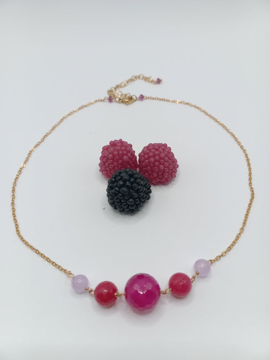 Collana Raspberry