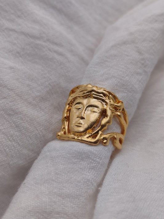 Anello Greek Face