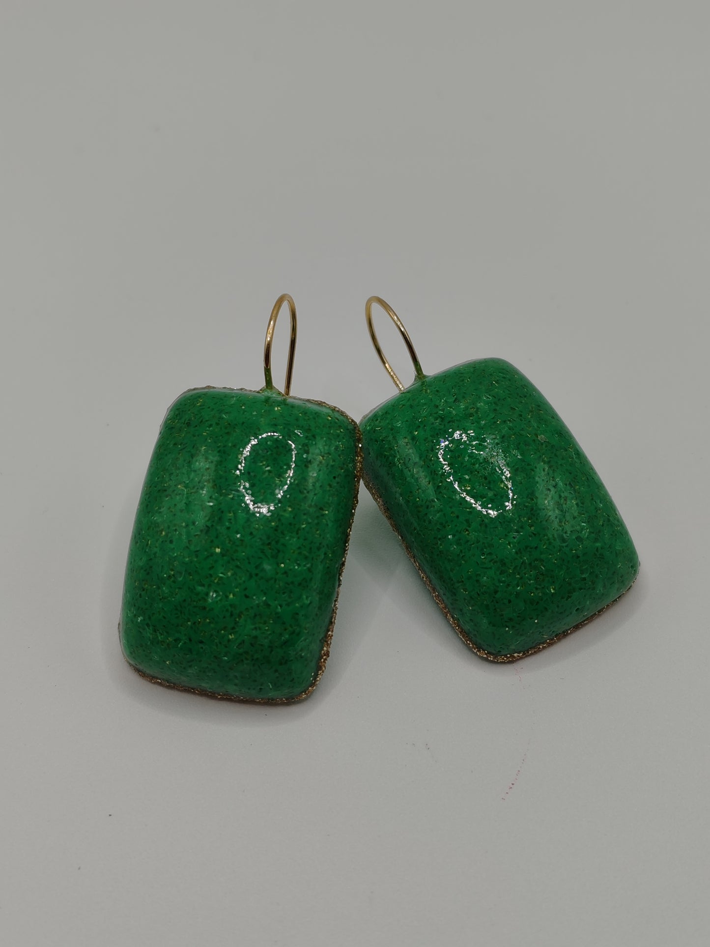 Boucles d'oreilles Bonbons Menthe