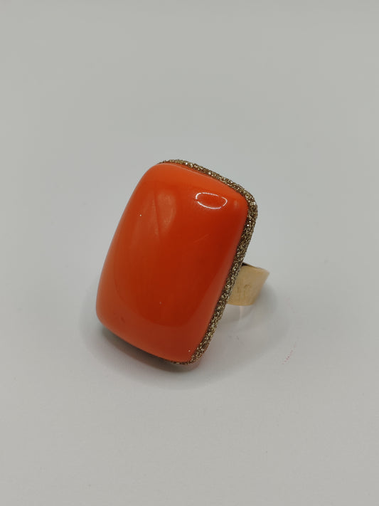 Anello Orange Candy