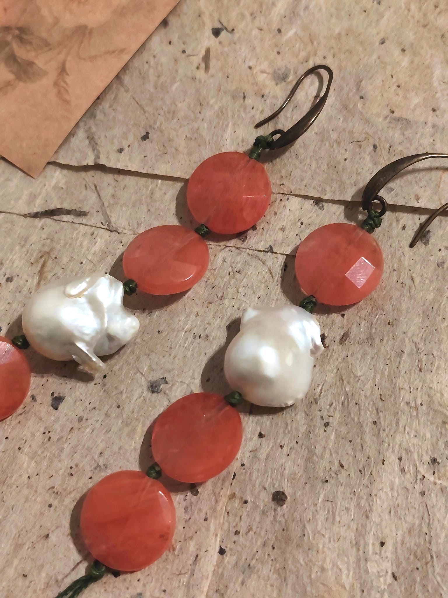 ROSE FLAME EARRINGS