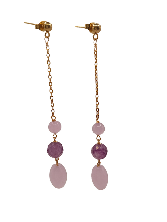Boucle d'oreille myrtille n.3