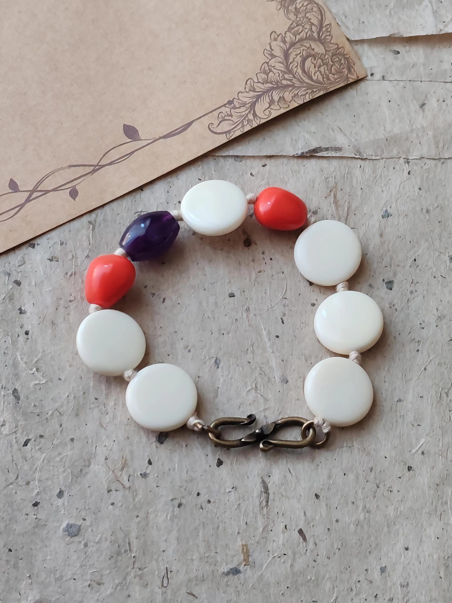 SAFFRON AMETHYST Bracelet